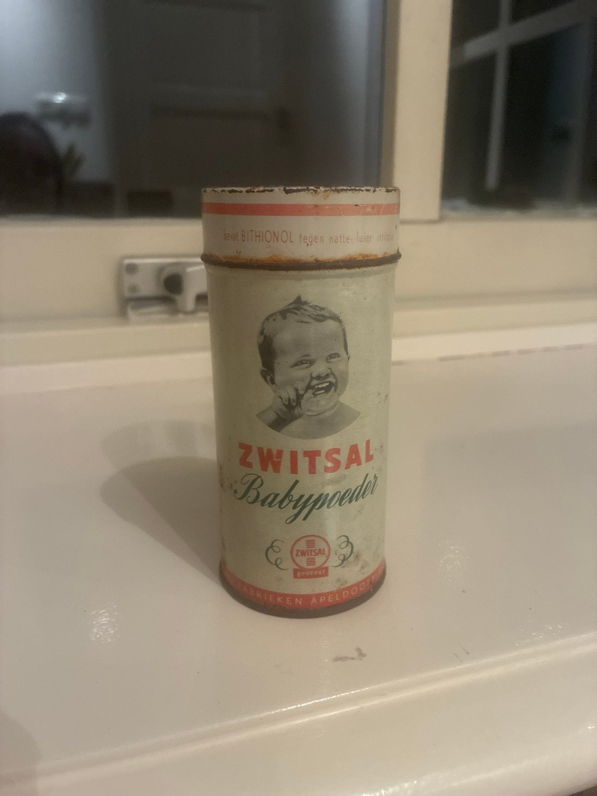 Vintage Zwitsal Babypoeder Blikje - Zeldzaam, Ophalen