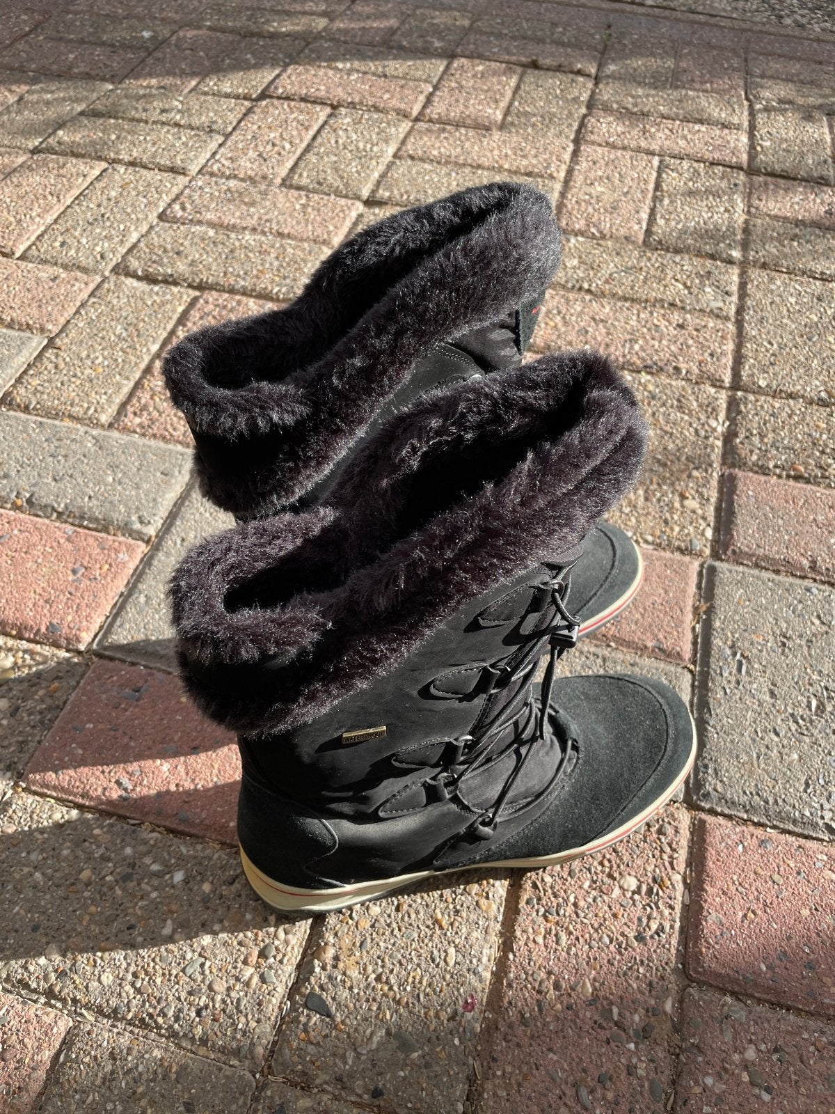 Human Nature Waterproof Snowboots - Maat 41, Ophalen of Verzenden, Zo goed als nieuw, Zwart, Snowboots