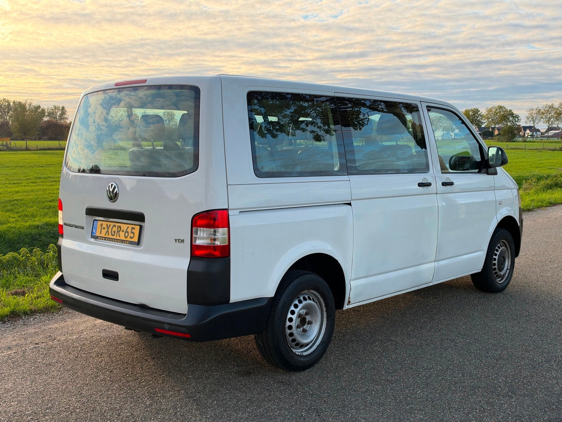 Volkswagen Transporter Kombi 2.0 TDI L1H1 Trendline Baseline, Auto's, Voorwielaandrijving, Euro 5, Stof, Gebruikt