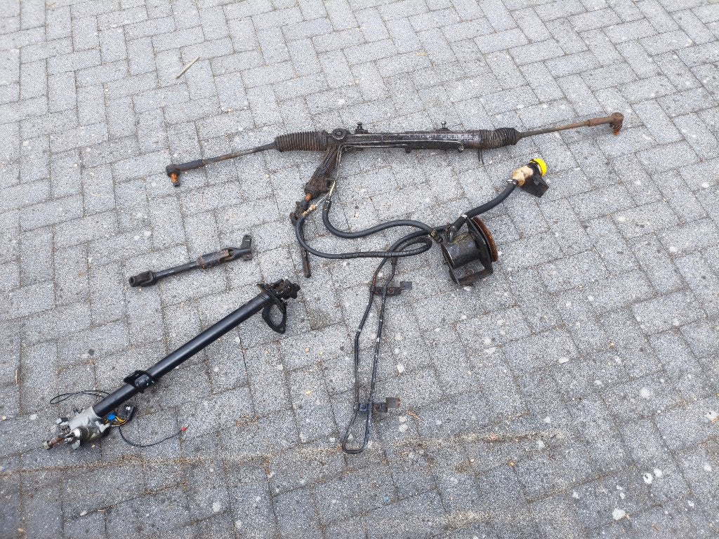 Compleet stuurhuis, contactslot stuurbekr. Transit mk3, Auto-onderdelen, Ophalen, Gebruikt, Ford
