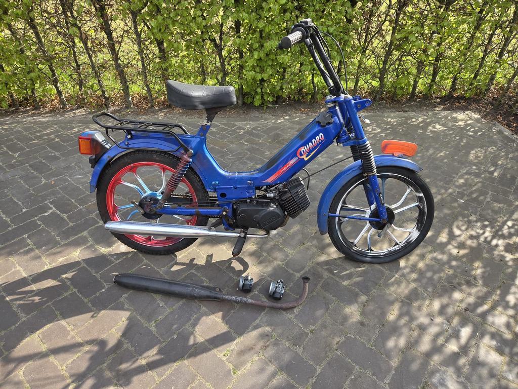 Tomos quadro, Fietsen en Brommers, Brommers | Tomos, Ophalen of Verzenden, Zo goed als nieuw, Quadro