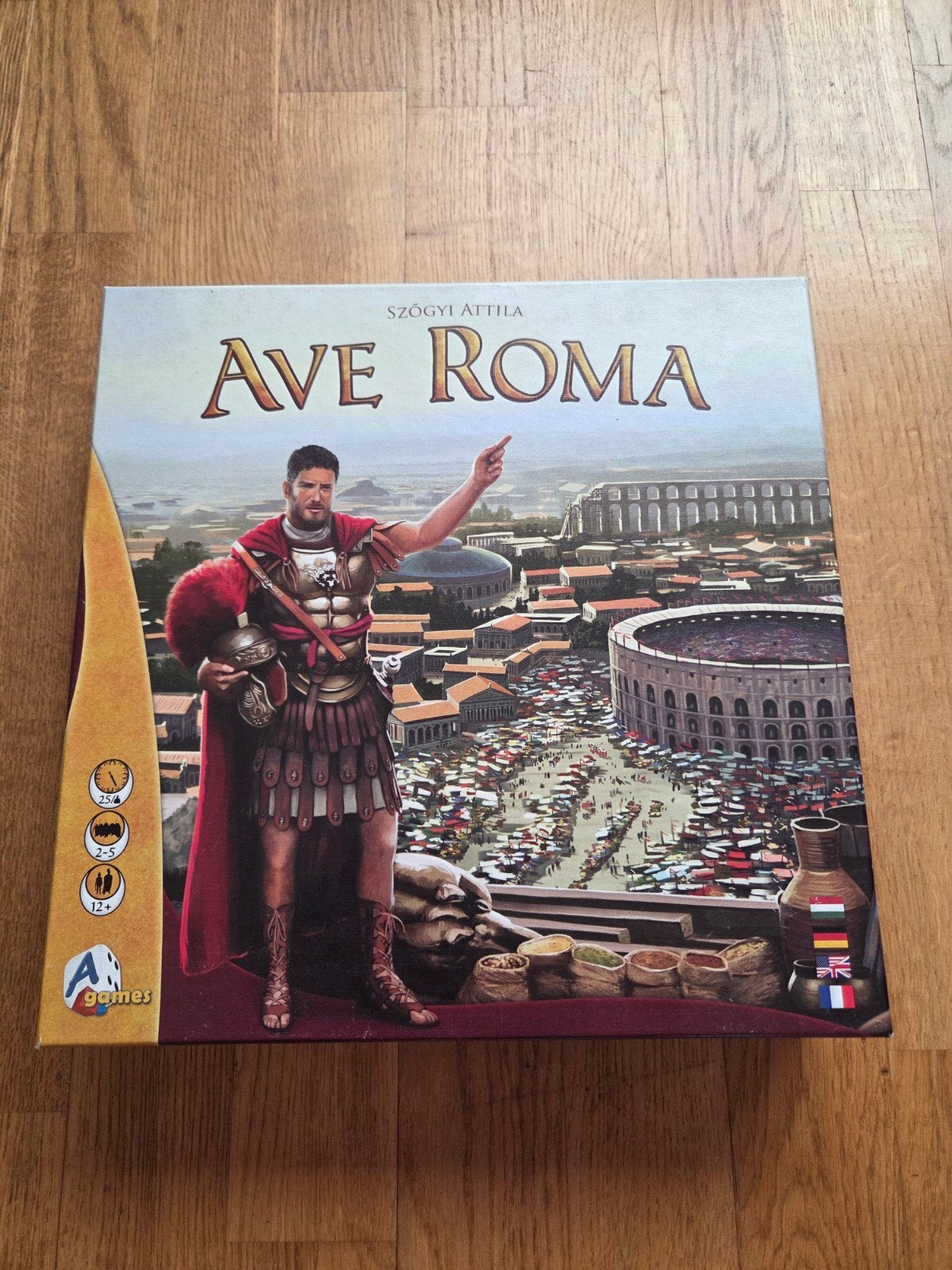 Ave Roma inclusief 5 uitbreidingen en 3D onderdelen, Hobby en Vrije tijd, Gezelschapsspellen | Bordspellen, Vijf spelers of meer