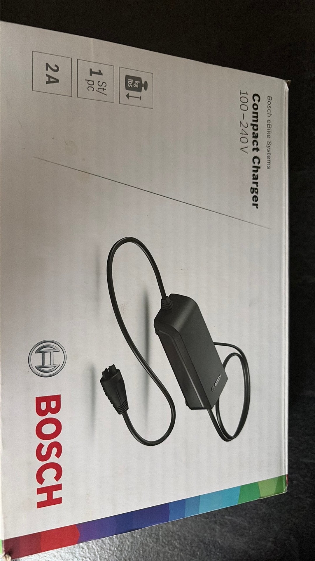 Bosch oplader, Fietsen en Brommers, Ophalen of Verzenden, Zo goed als nieuw