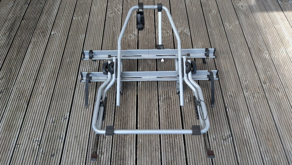 Thule ClipOn High 9105 – Fietsendrager voor achterklep, Auto diversen, Ophalen, 2 fietsen, Gebruikt, Achterklepdrager