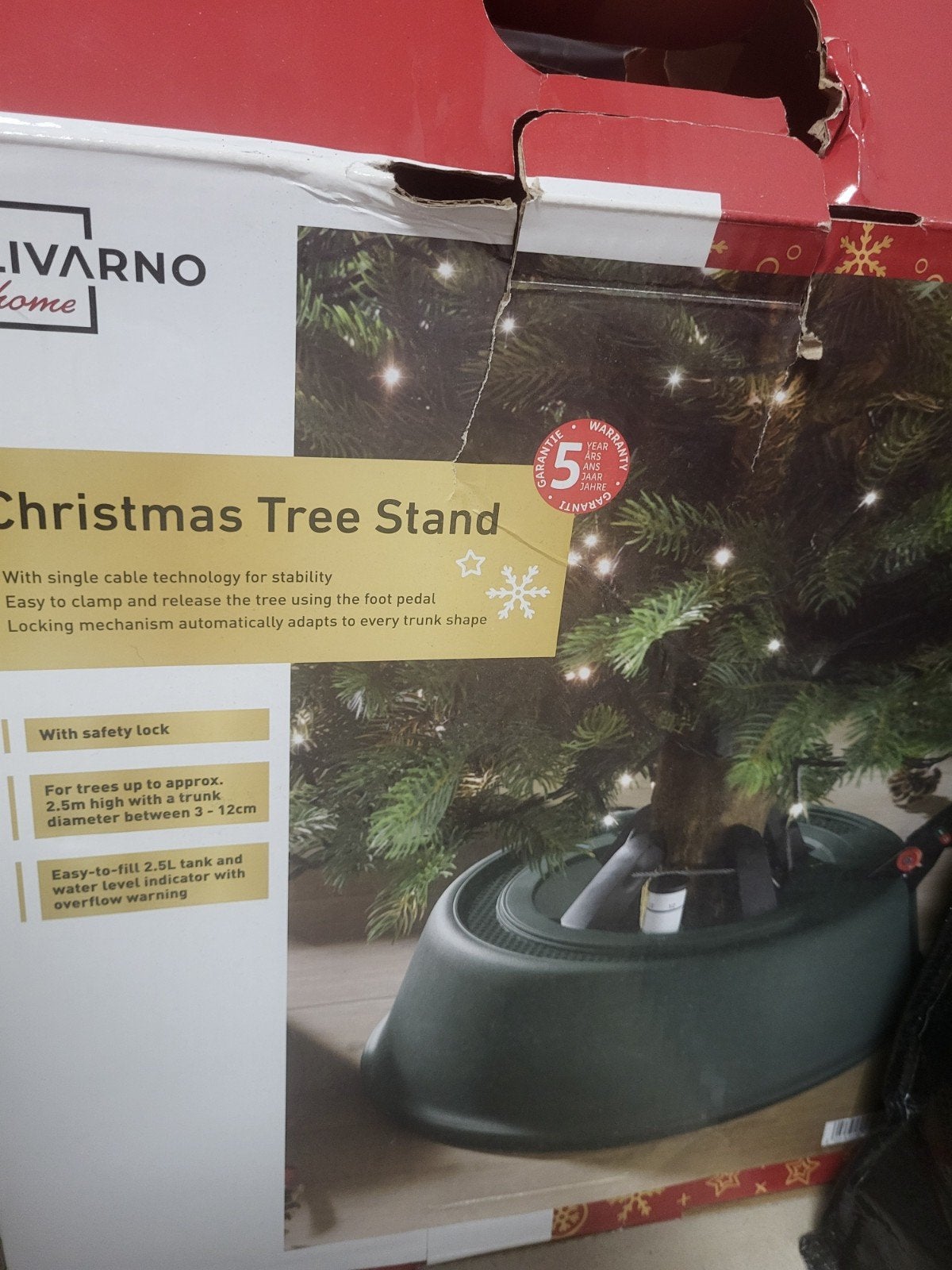 kerstboomstandaard, Ophalen of Verzenden
