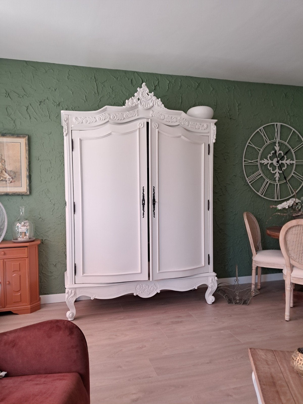 Prachtige  kast, Ophalen