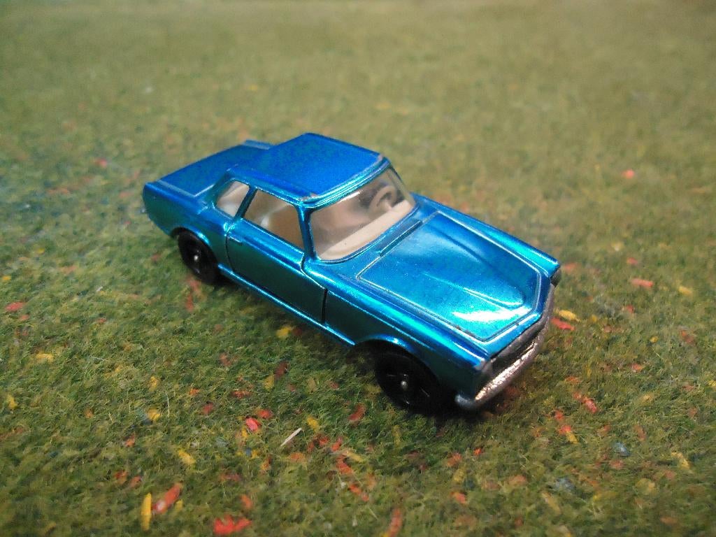 1:64 Mercedes Benz 280 SL Pagode Corgi Rockets blauw chrome, Ophalen of Verzenden, Nieuw, Auto