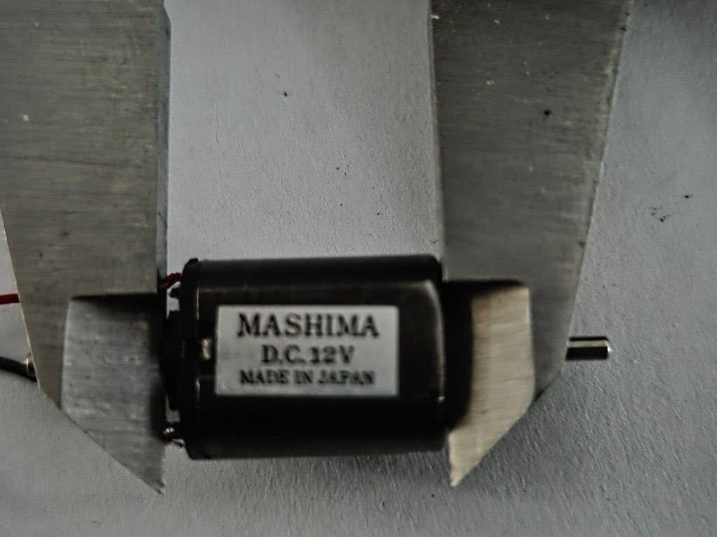 MASHIMA motor DC 12V, Hobby en Vrije tijd, Overige merken, Gelijkstroom, Overige typen, Ophalen of Verzenden