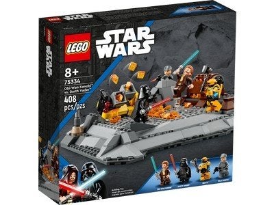LEGO Star Wars 75334 Obi-Wan Kenobi vs. Darth Vader, Star Wars, Lego, Nieuw, Ophalen of Verzenden
