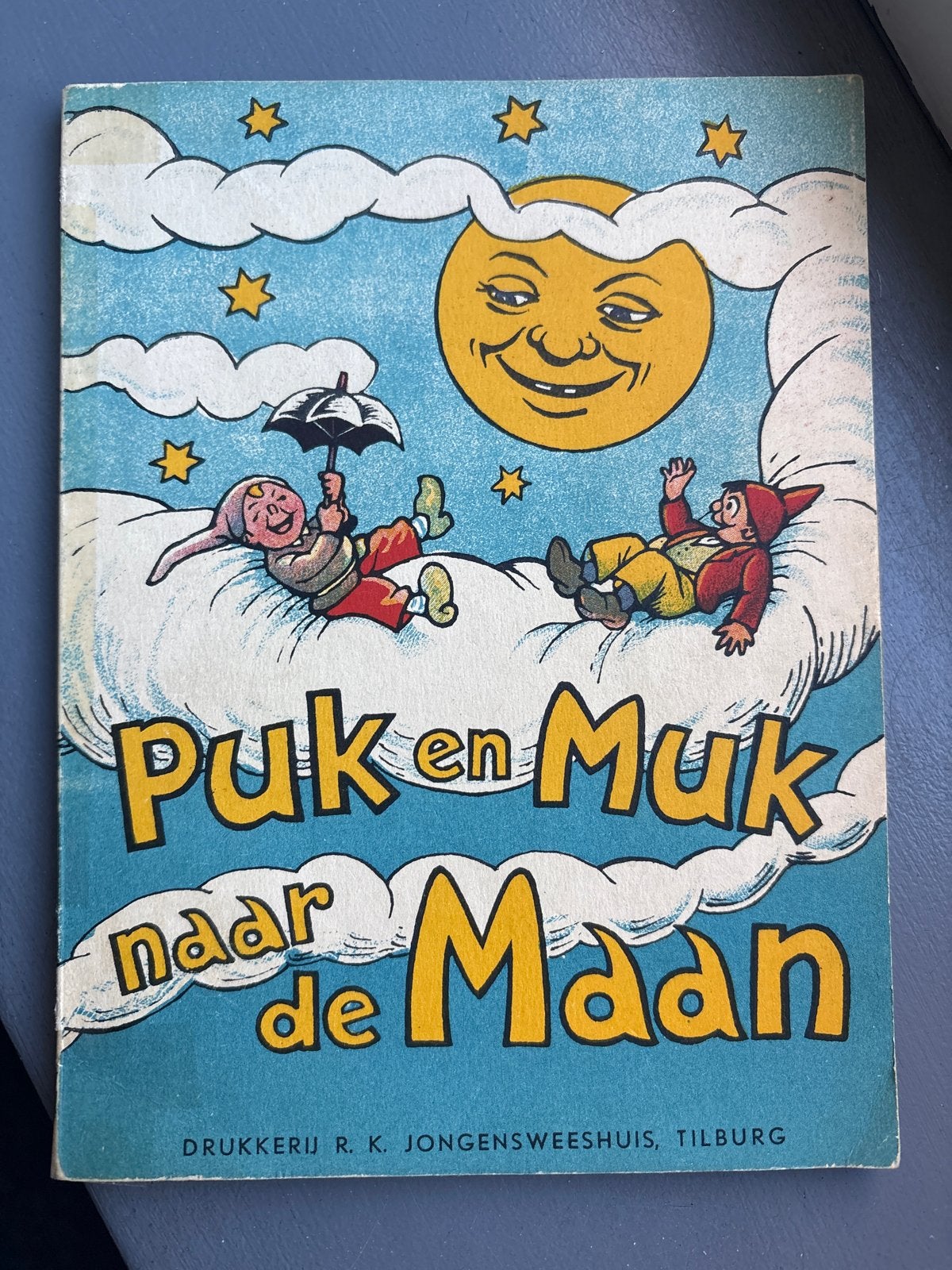 Puk en Muk naar de Maan - Frans Fransen (1956), Ophalen, Gelezen, Fictie algemeen