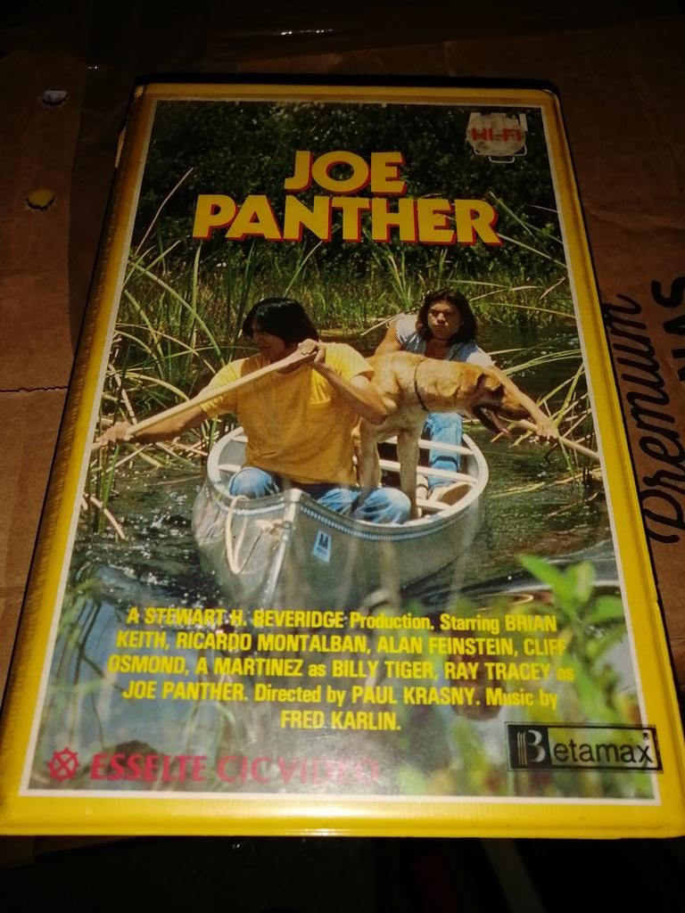 Betamax ex-rental - Joe Panther, Vanaf 16 jaar, Ophalen of Verzenden, Gebruikt, Horror