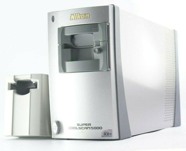 NIKON Coolscan 5000 + twee adapters, Computers en Software, Ophalen, Overige typen, Zo goed als nieuw, Windows
