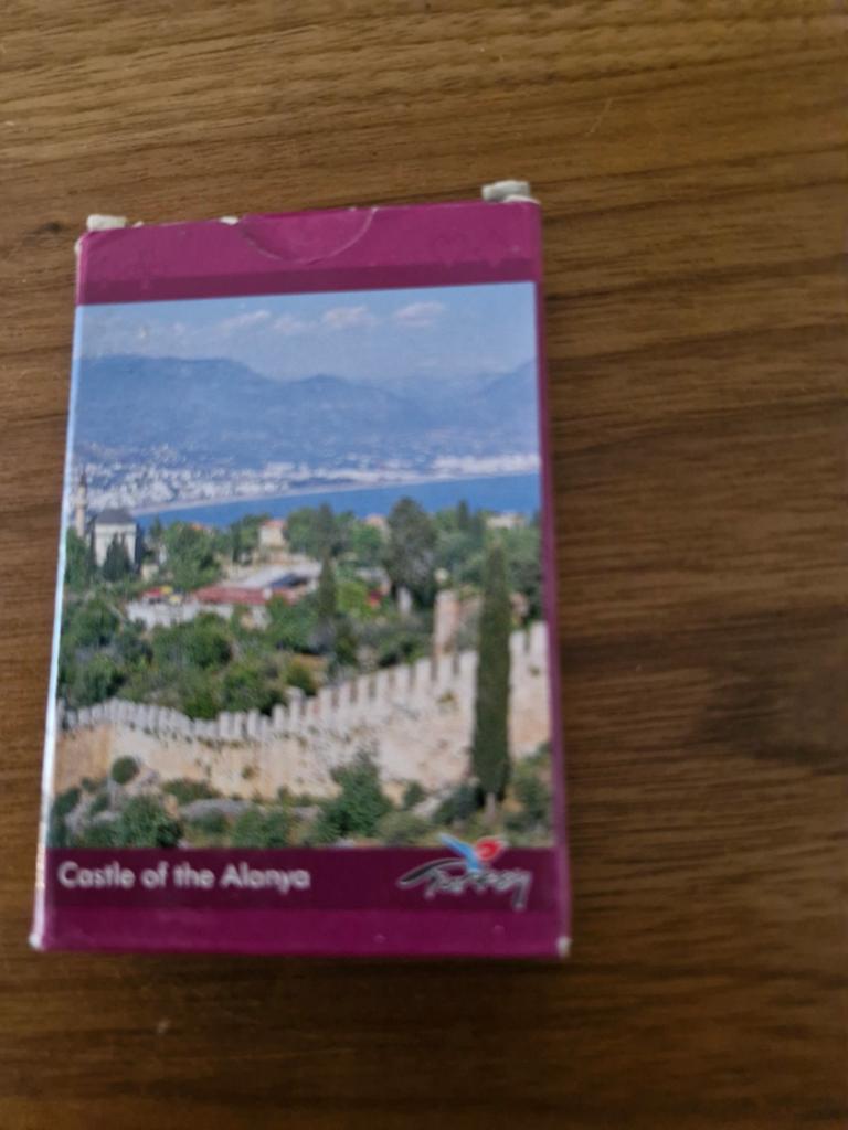 Speelkaarten Castle of the Alanya, Ophalen of Verzenden, Zo goed als nieuw, Speelkaart(en)