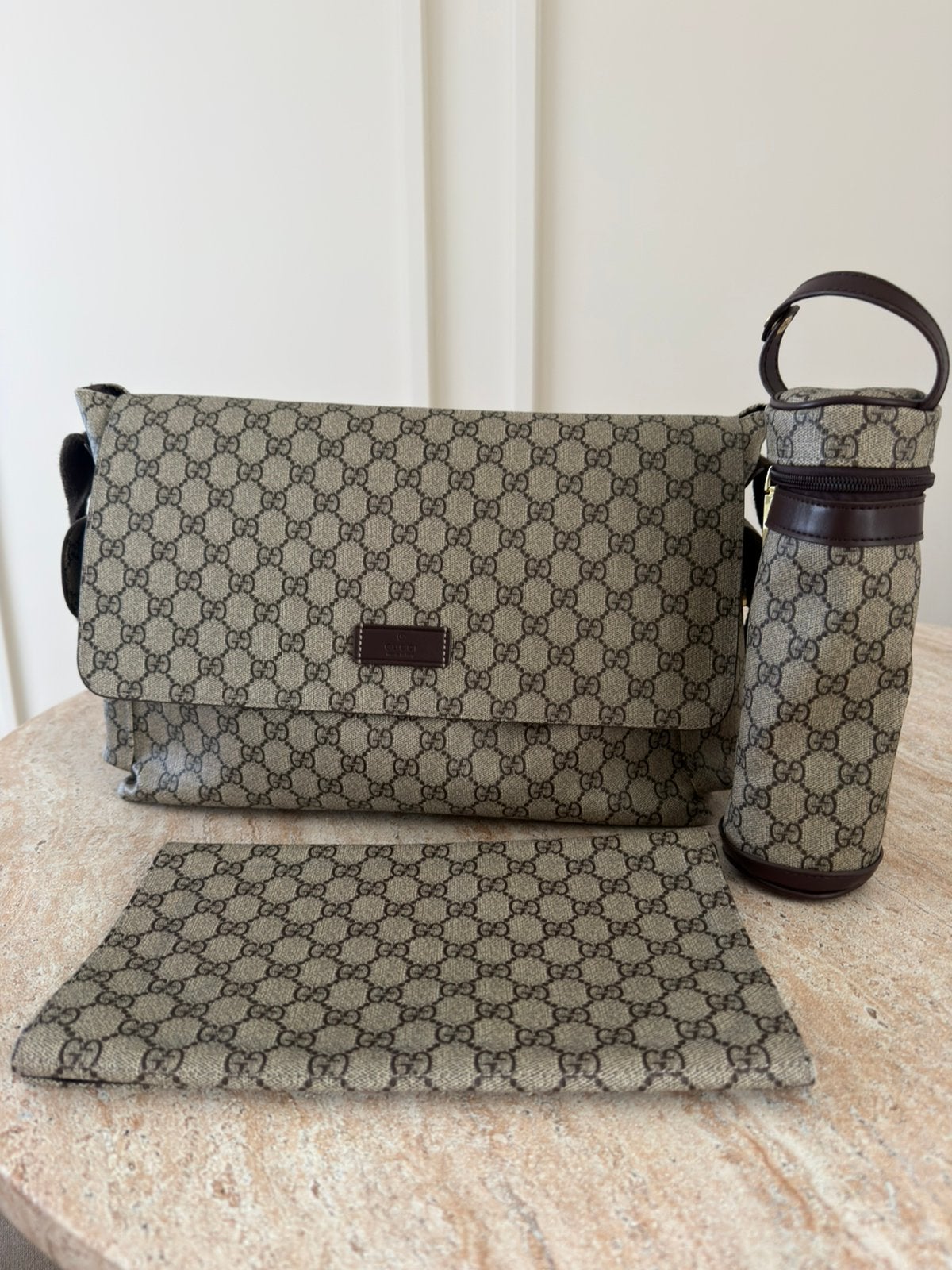 Gucci luiertas, Kinderen en Baby's, Luiertassen, Ophalen of Verzenden, Zo goed als nieuw