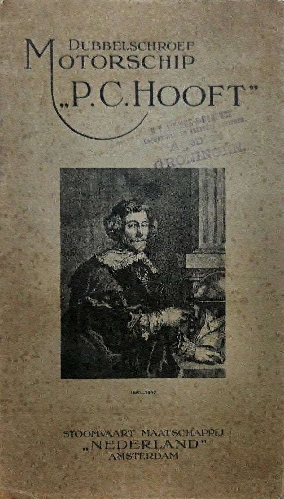 map motorschip P.C. Hooft, Boeken, Geschiedenis | Vaderland, Gelezen, Ophalen of Verzenden
