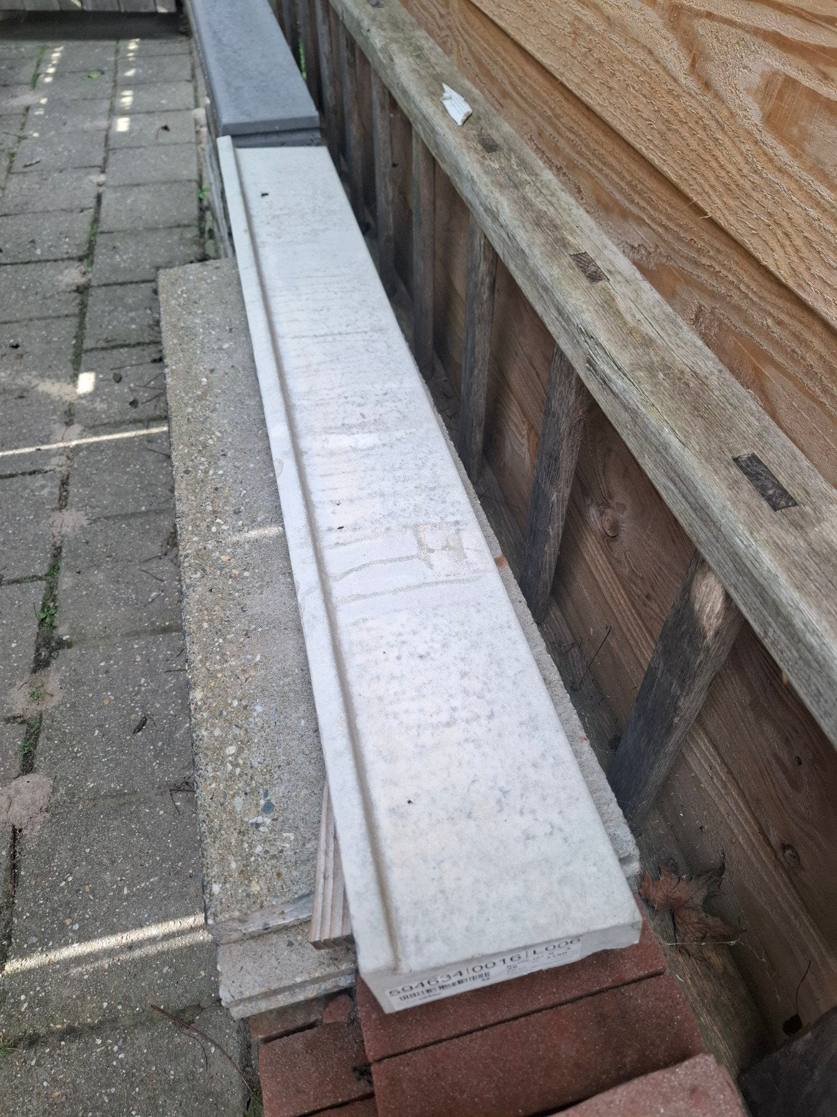 Dorpel 1150 mm, Ophalen, Nieuw, Minder dan 180 cm, Palen