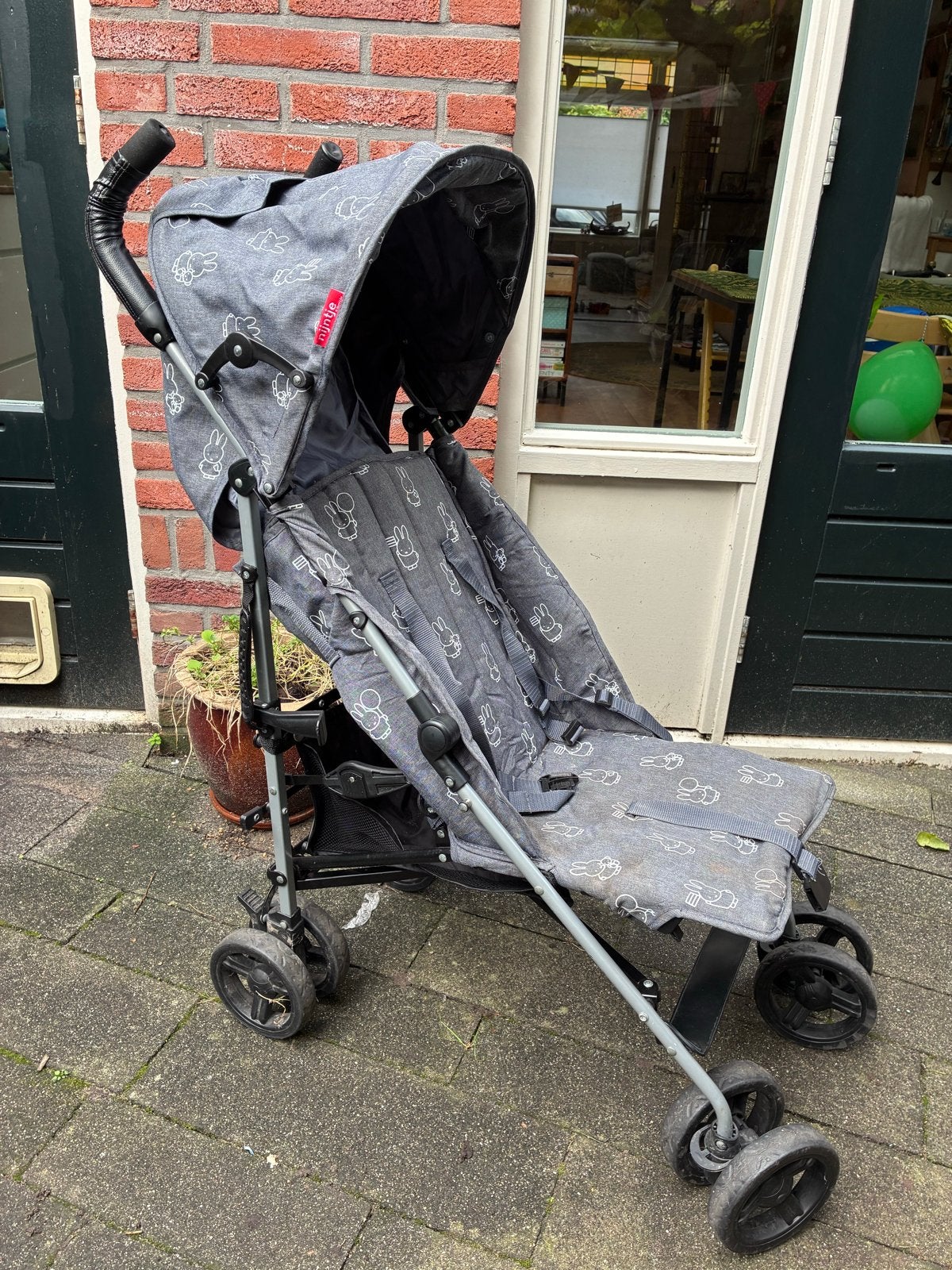 Compacte buggy met afneembare zonnekap, Kinderen en Baby's, Ophalen of Verzenden, Gebruikt, Overige merken, Verstelbare rugleuning