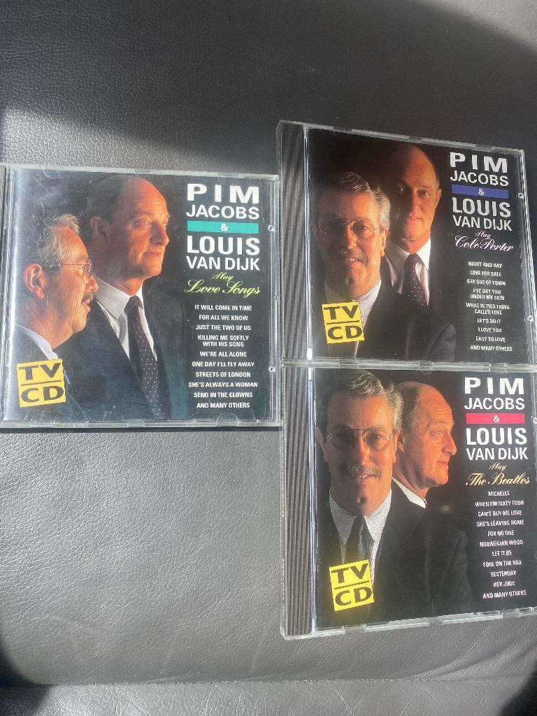 Pim Jacobs Louis Van Dijk : Play ( 3 cd set ), Ophalen of Verzenden, 1980 tot heden, Zo goed als nieuw, Jazz