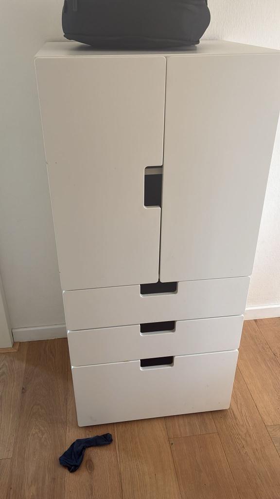 Ikea kast met 3 laden en deuren, Kinderen en Baby's, Kinderkamer | Commodes en Kasten, Ophalen, 50 tot 70 cm, 105 cm of meer, Zo goed als nieuw