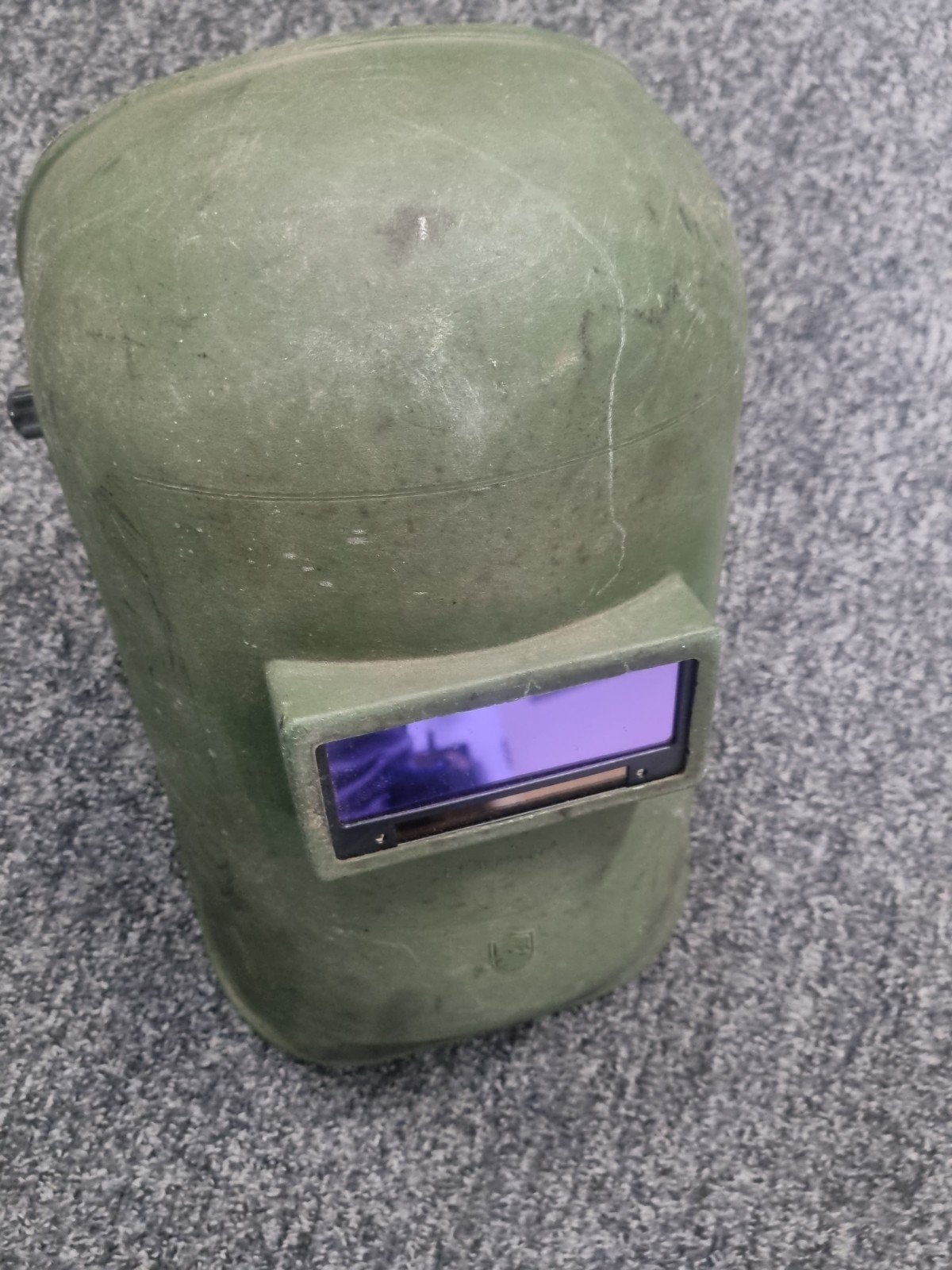 Gebruikte lashelm - Groen, Lasfilter, Ophalen of Verzenden, Gebruikt