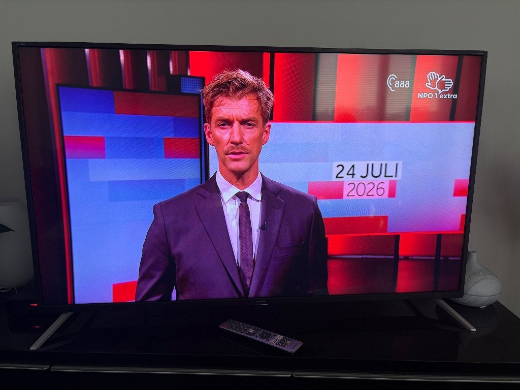 Sharp TV 126 cm / 50 inch met afstandsbediening, Audio, Tv en Foto, Televisies, Ophalen, 50 Hz, LCD, Zo goed als nieuw