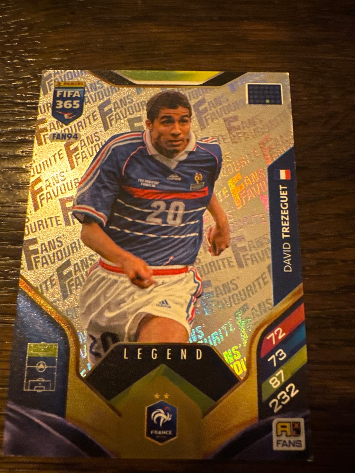 FIFA 365 Adrenalyn XL David Trezeguet Legend kaart, Ophalen of Verzenden, Nieuw, Buitenlandse clubs, Spelerskaart