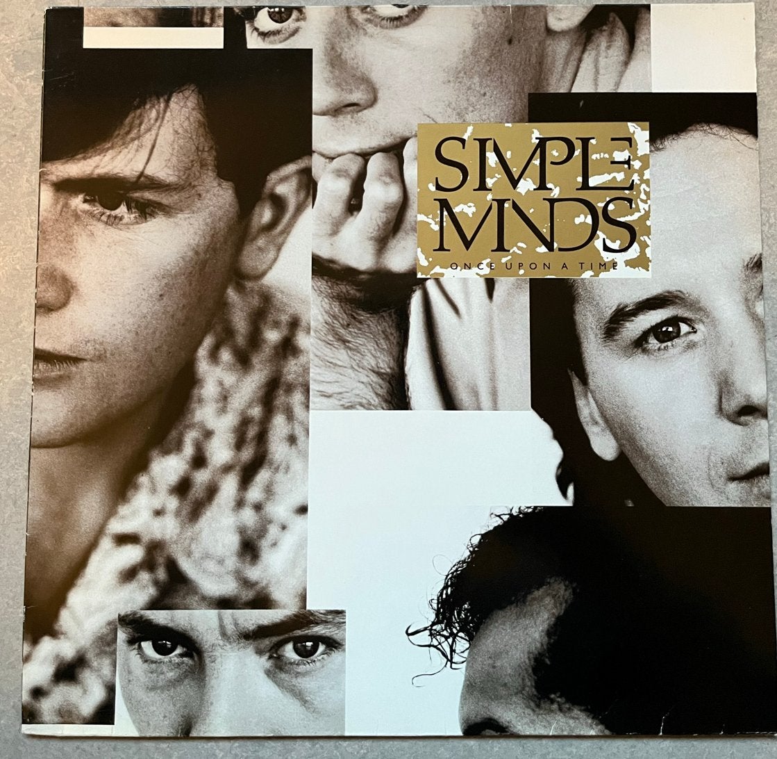 Simple Minds - Once Upon a Time (LP New Wave 1985), LP, Gebruikt, Ophalen of Verzenden, 12 inch