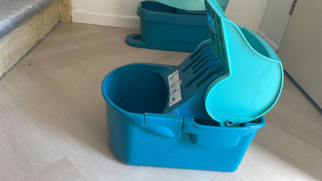 Leifheit Dweilemmer met Wringsysteem, Ophalen, Dweilemmer, -bak, of -wagen