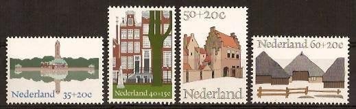 Nederland NVPH nr 1068/71 postfris Zomerzegels 1975, Ophalen of Verzenden, Na 1940, Postfris
