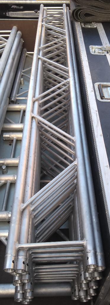 9x truss ladder 2,4 meter, ruim 20 meter, Ophalen of Verzenden, Gebruikt, Overige typen