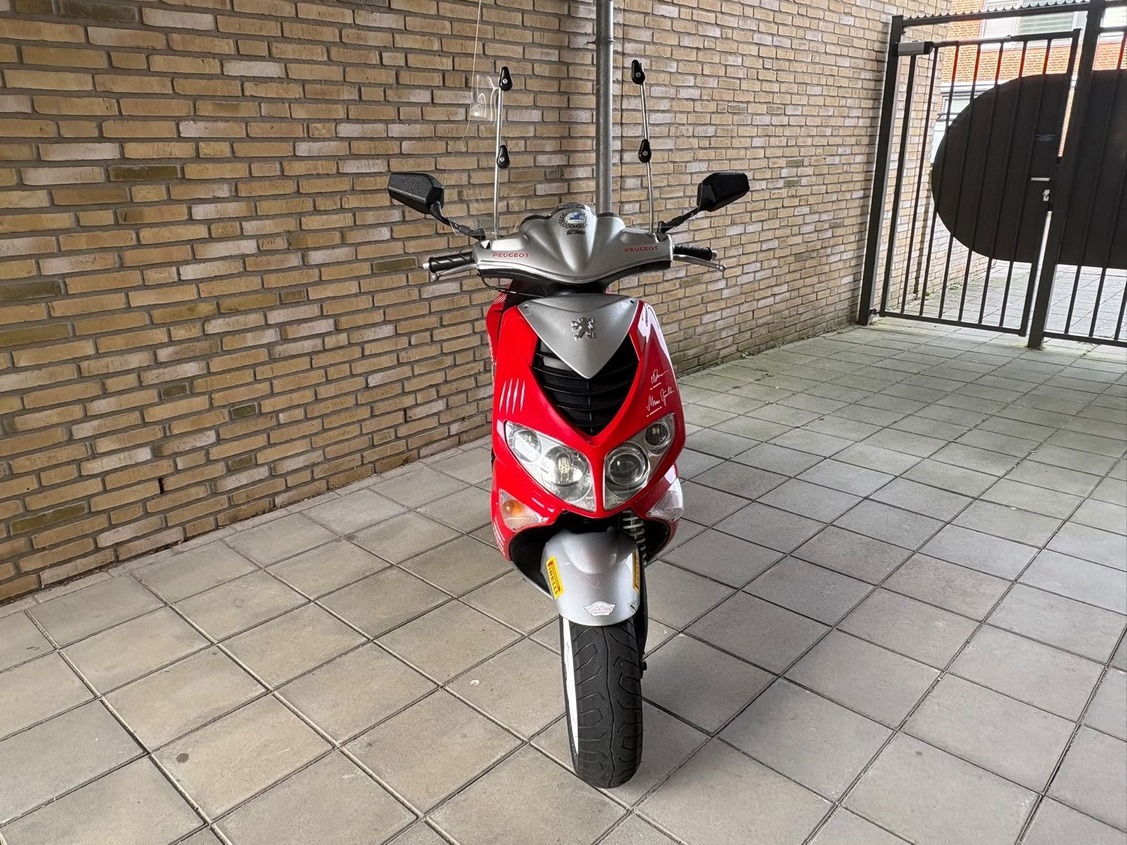 Peugeot Speedfight 2 Victories Scooter - Rood/Zilver, Ophalen, Tweetakt, Gebruikt, Maximaal 45 km/u