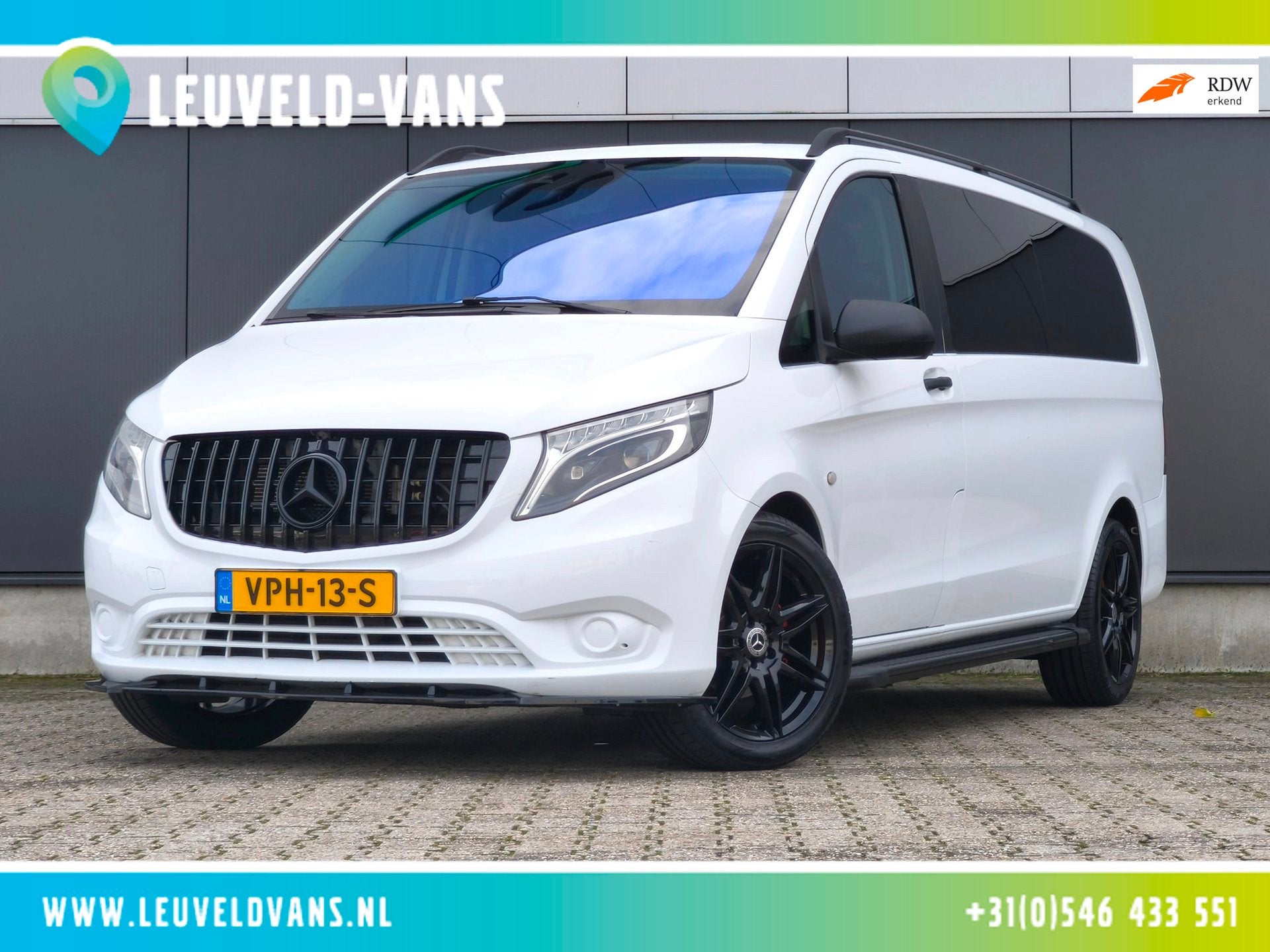 Mercedes-Benz Vito 114CDI XXL DUBBELE CABINE AUTOMAAT LED L3, Automaat, Gebruikt, 4 cilinders, 2500 kg
