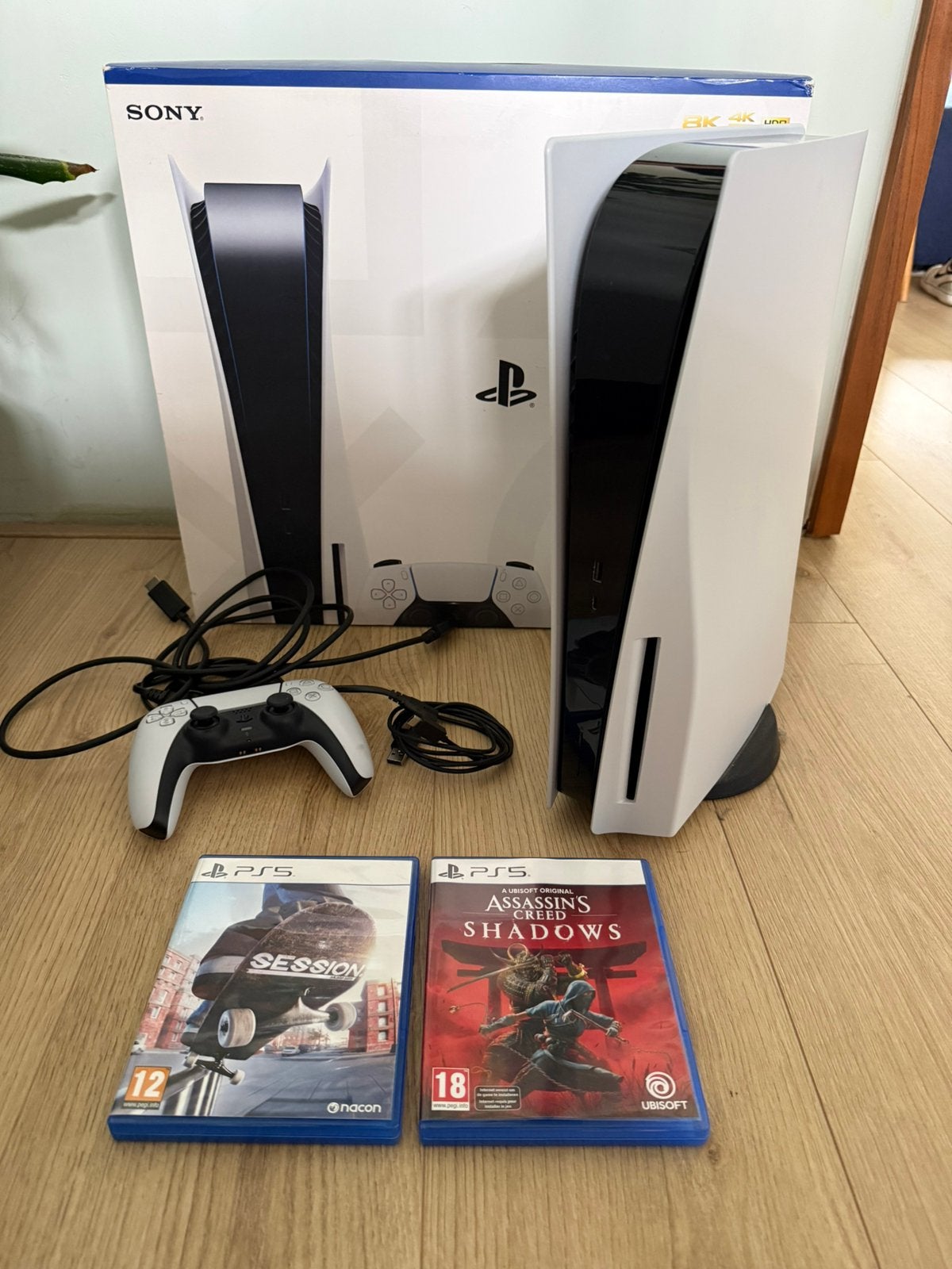 Playstation 5 disc edition met Assassin’s Creed Shadows, Spelcomputers en Games, Spelcomputers | Sony PlayStation 5, Ophalen of Verzenden