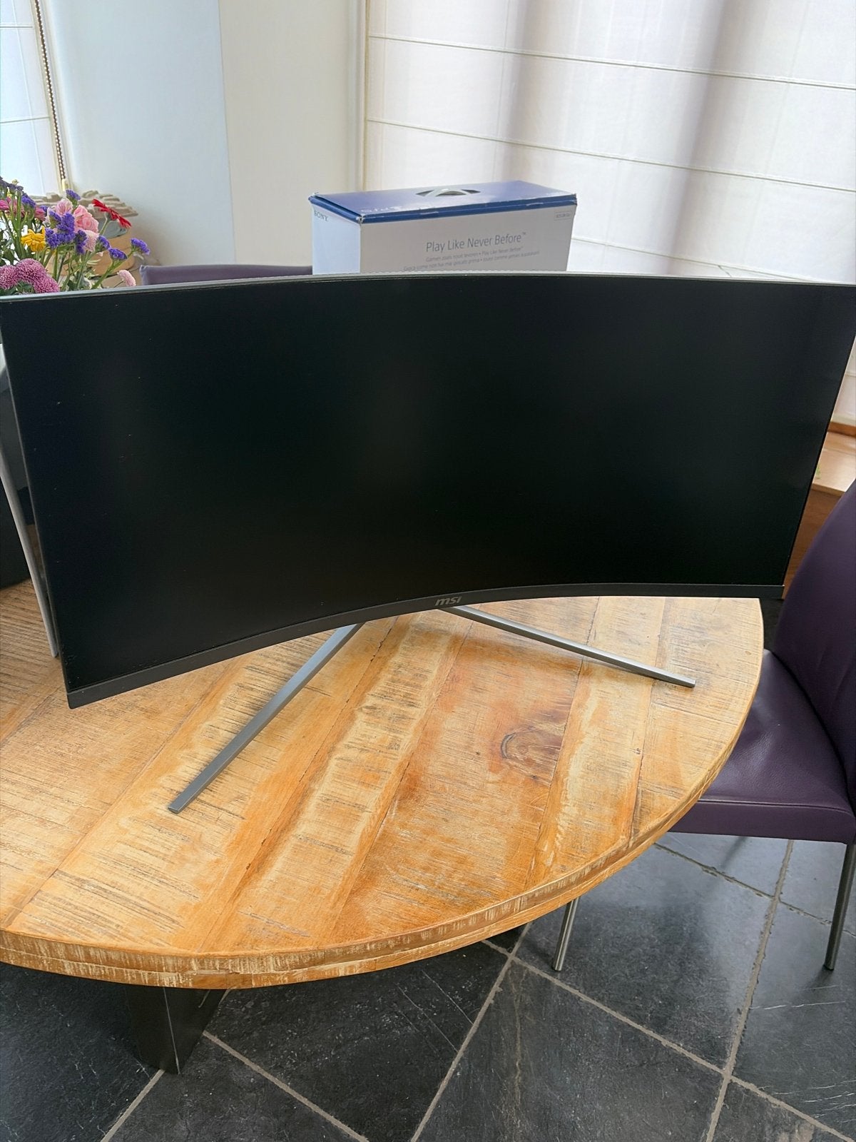 Msi 34 inch ultrawide monitor 4k 180hz, Gaming, Curved, VA, Ophalen of Verzenden