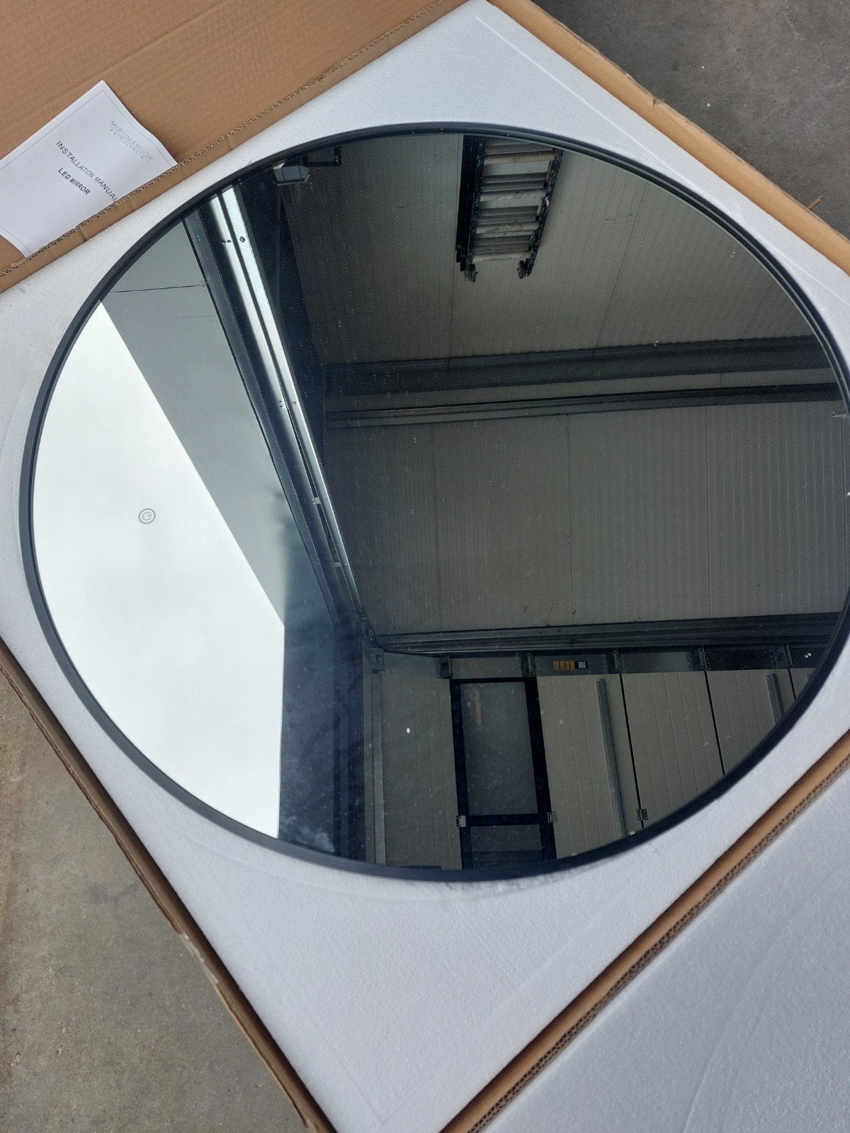 Martens & Meijer Rotondo spiegel met indirect licht