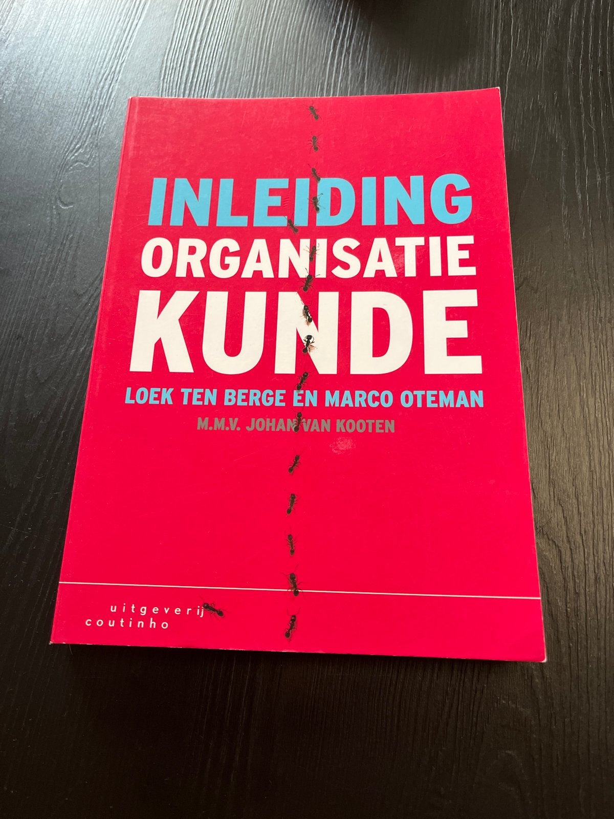 Inleiding Organisatiekunde - Loek ten Berge & Marco Oteman, Ophalen of Verzenden, Gamma, Gelezen, HBO