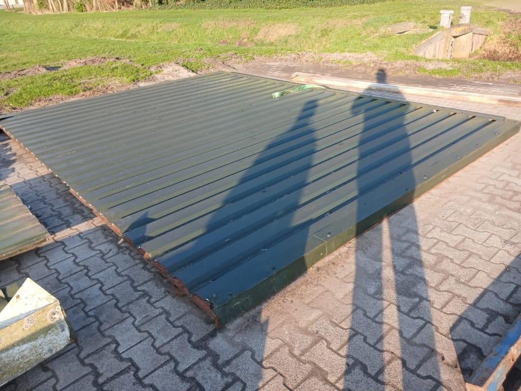 Schuif deur 5,20m X 3,85m, Ophalen, Gebruikt, Garagedeur, Schuifdeur