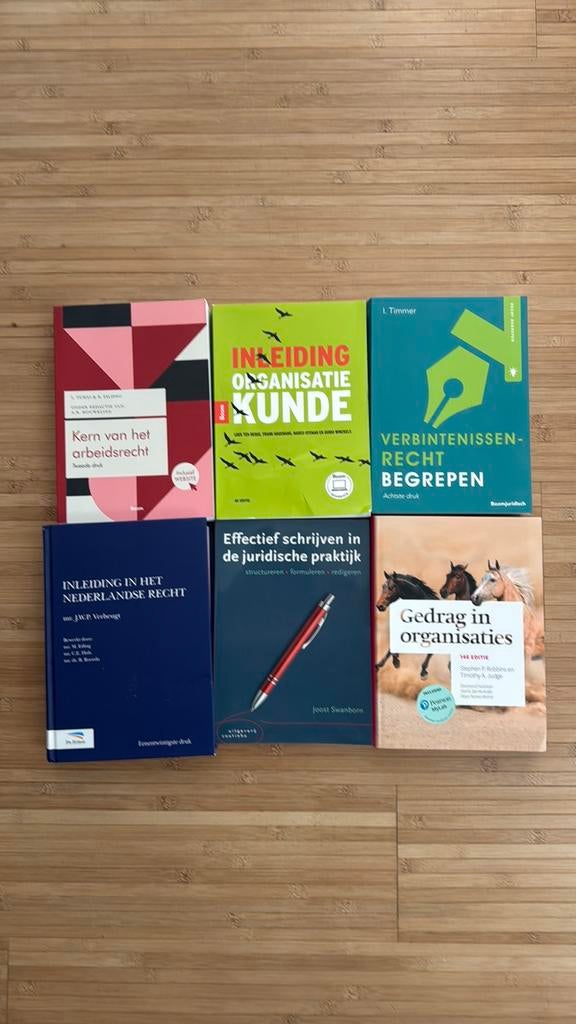 Hbo rechten 1e jaar boeken, Boeken, Ophalen, Beta, Zo goed als nieuw, HBO