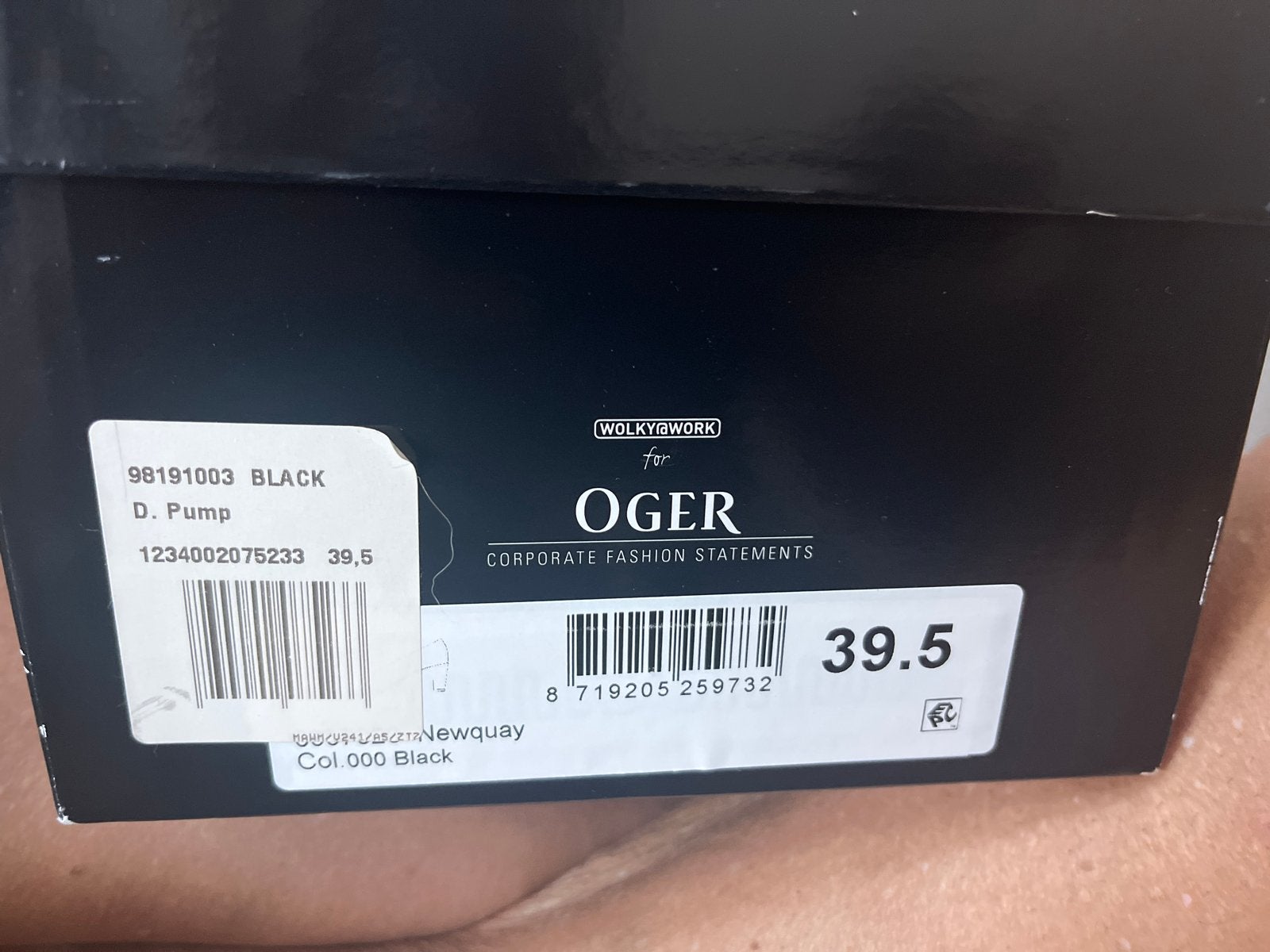 Wolky@Work for Oger D. Pump - Zwart, Maat 39.5, Ophalen of Verzenden, Nieuw, Zwart, Pumps