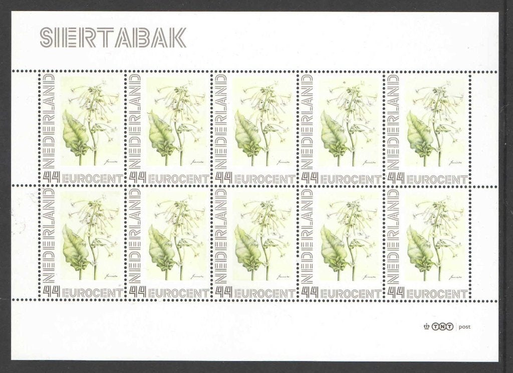 Bloemenpracht op postzegels: Siertabak, Ophalen of Verzenden, Na 1940, Postfris