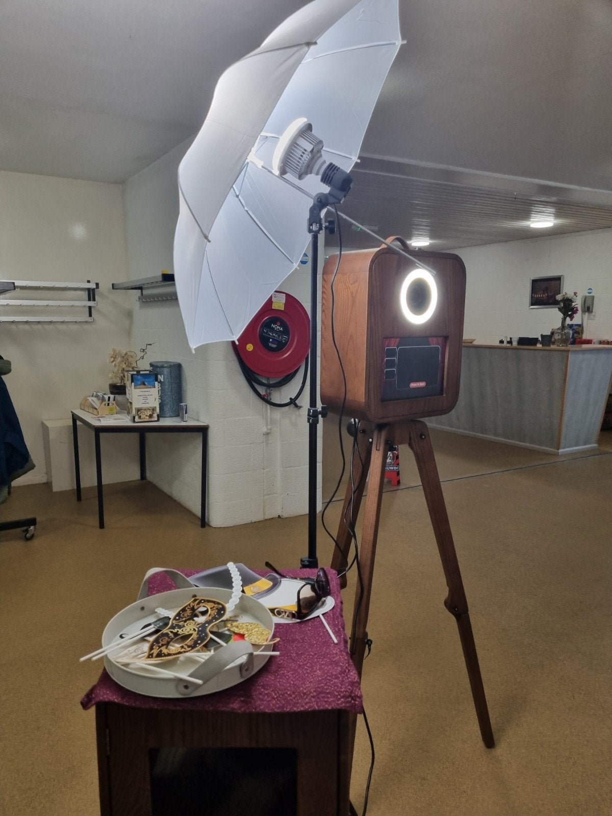 Complete Photobooth (exclusief printer), Ophalen, Zo goed als nieuw