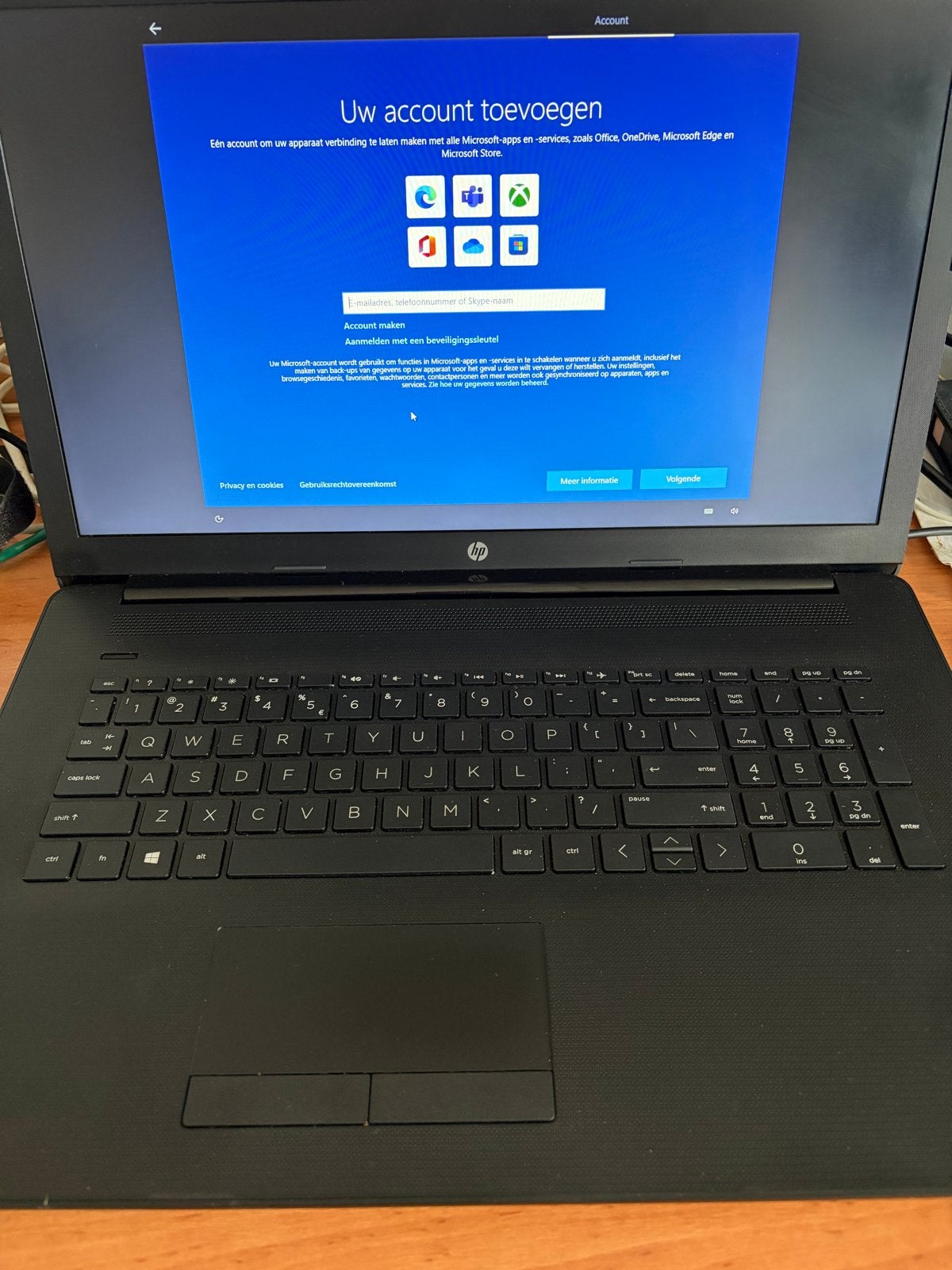 HP Laptop - Model 17 ca0932nd, Ophalen, 2 tot 3 Ghz, Qwerty, 8 GB