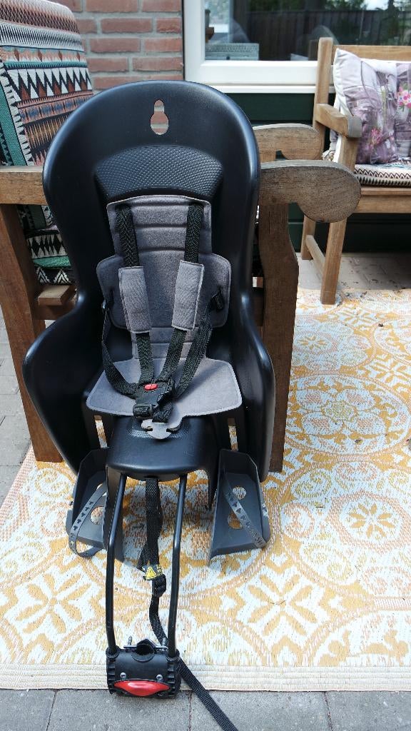 kinder zitje voor op de fiets., Fietsen en Brommers, Fietsaccessoires | Fietsstoeltjes, Ophalen, Achterzitje, 0 t/m 18 kg, Polisport