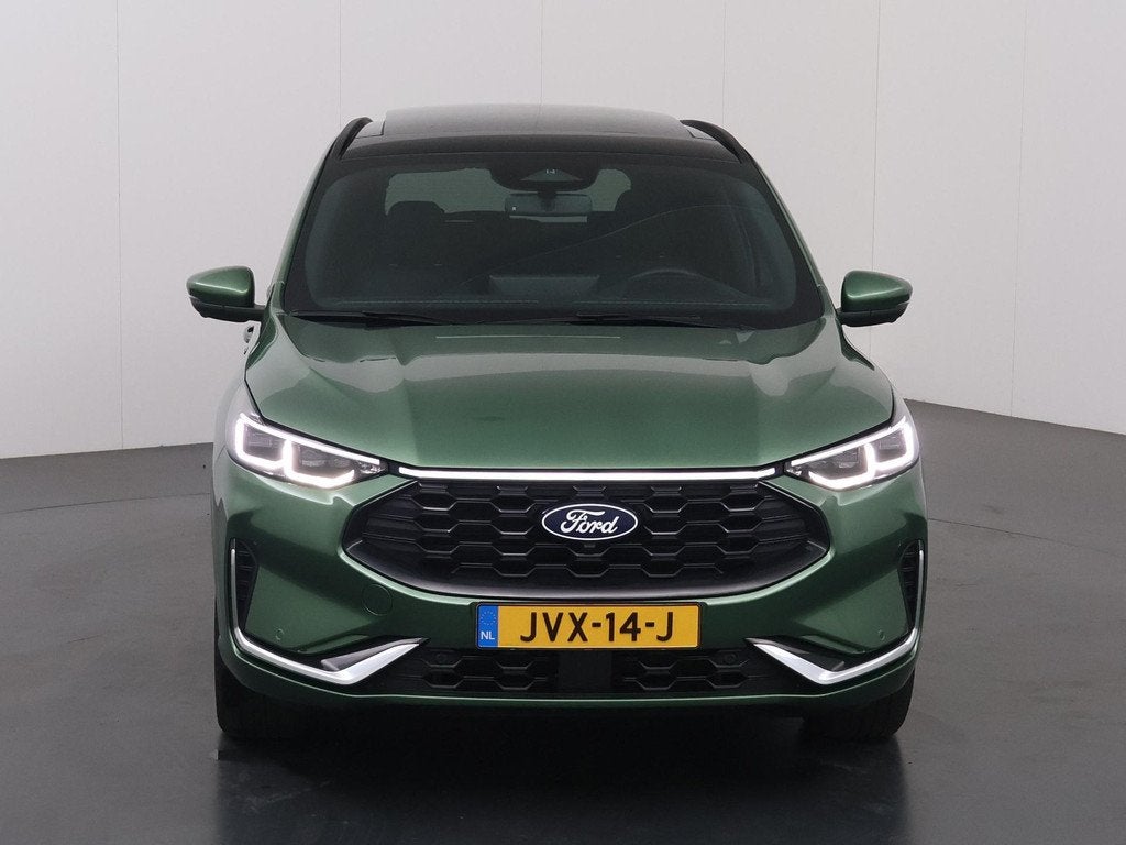 Ford Kuga 2.5 PHEV ST-Line X | Elekt inklapbare Trekhaak | P, Auto's, Ford, 14 kWh, Gebruikt, Leder en Stof, Plug-in hybride