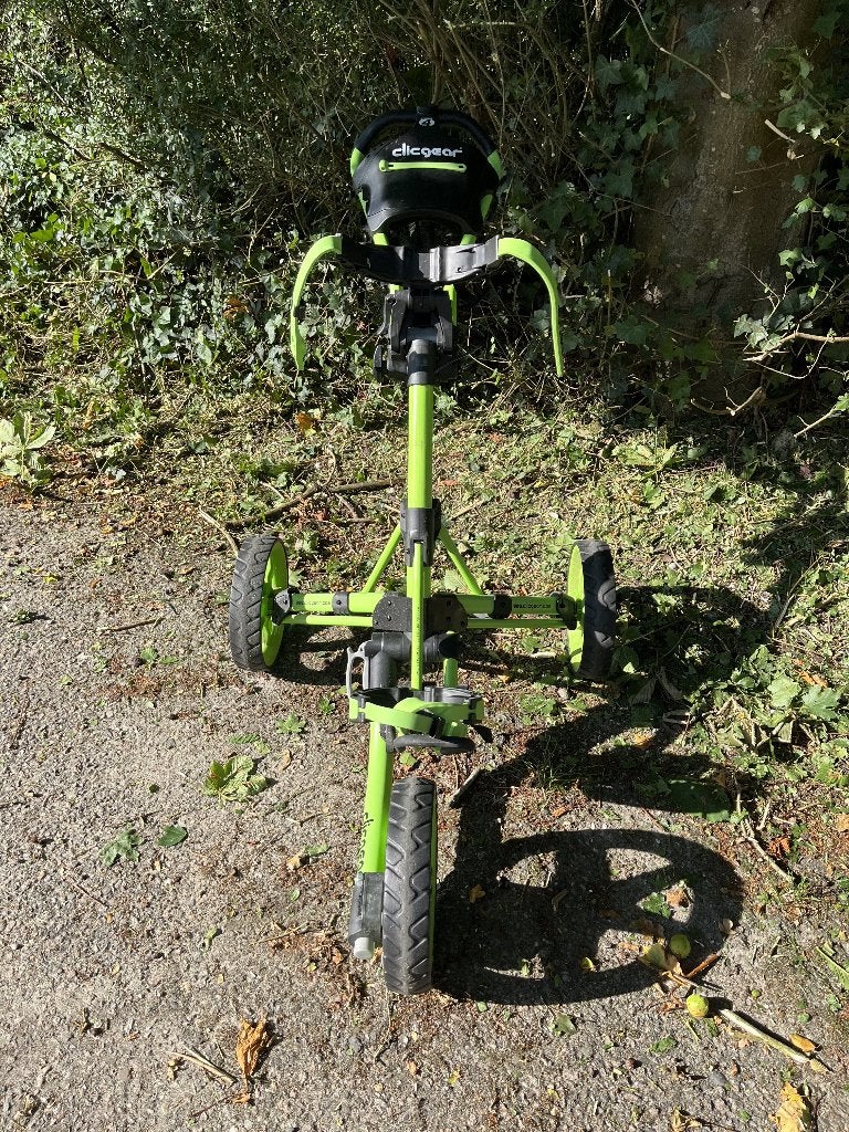 Clicgear 4.0 Golf trolley, Ophalen of Verzenden, Zo goed als nieuw, Golfkar, Overige merken