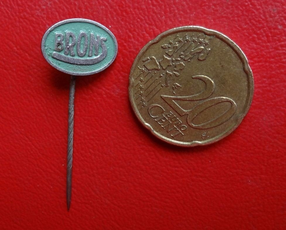 leuk oud speldje van BRONSWERK (19), Ophalen of Verzenden, Gebruikt, Overige onderwerpen, Speldje of Pin