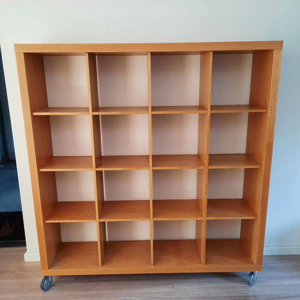 Open boekenkast Magna van Habitat op verrijdbare wielen, Ophalen, Met plank(en), Gebruikt, Overige materialen