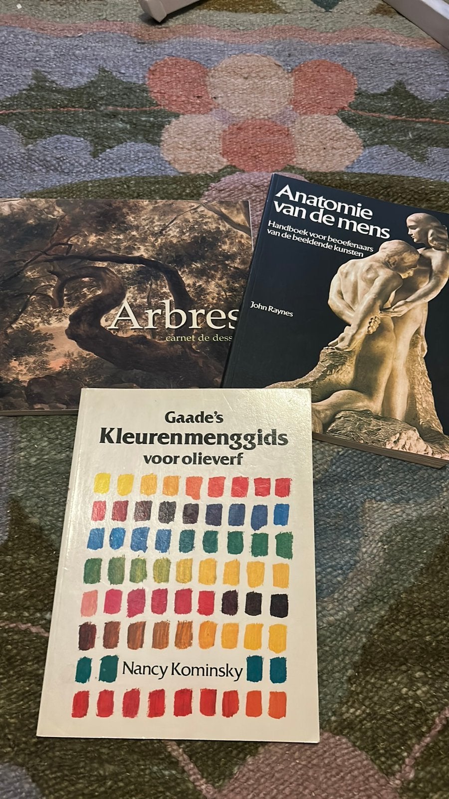 Boeken voor (hobby)schilder anatomie kleurenmenggids, Boeken, Ophalen of Verzenden, Gelezen, Schilder- en Tekenkunst