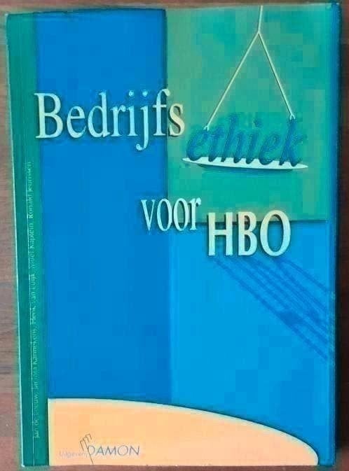 Bedrijfsethiek voor HBO - Jan de Leeuw Drs Jacinta Kannekens, Ophalen of Verzenden, Zo goed als nieuw