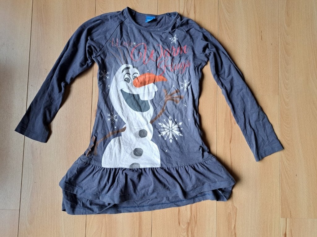 Disney Frozen jurkje (Maat 128/134), Ophalen of Verzenden, Gebruikt, Jongen of Meisje, Jurk of Rok